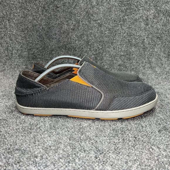 OluKai Nohea Mesh Shoes Men\'s 14 Grey Slip On Convertible Comfort Casual Loafers main image 11